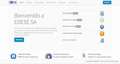 Desktop Screenshot of edese.com.ar