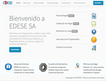 Tablet Screenshot of edese.com.ar